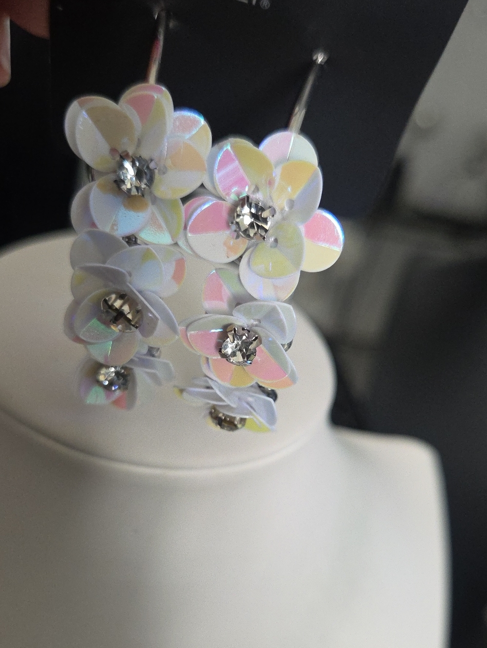 Paparazzi Etheral Embellishment Multi Hoop Earrings NWT